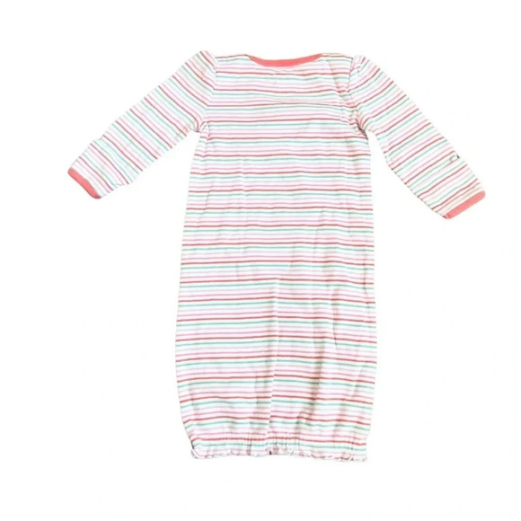 Set of 3 Footsie Pajamas for 0-3M - Lasy Bug - Stripes - Polka Dots - Cotton - Picture 7 of 13